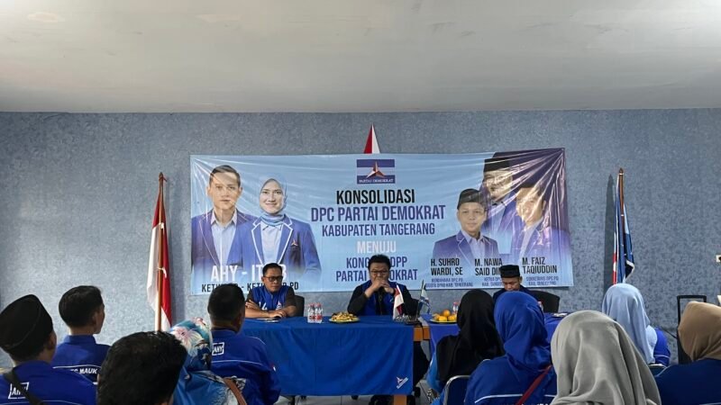Demokrat Kabupaten Tangerang Beri Kompensasi Kepada Caleg Tidak Terpilih