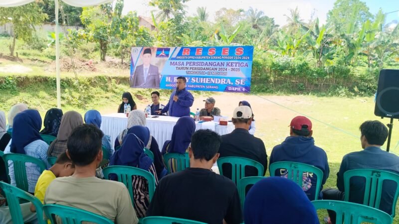 Gelar Reses, Riky Suhendra Terima Banyak Keluhan Masyarakat