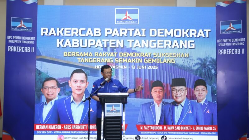 Sekjen DPP Dukung Demokrat Kabupaten Tangerang Tancap Gas! Konsolidasi, Kolaborasi, Aksi Nyata