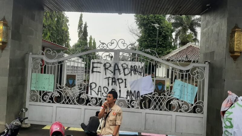 Soroti Banyaknya Persoalan, Pergerakan Indonesia Maju Kabupaten Cianjur Gelar Aksi di Kantor Bupati