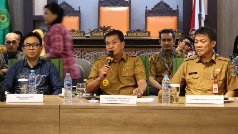 Bupati Maesyal Tegaskan DOB Tangerang Tetap Berlanjut