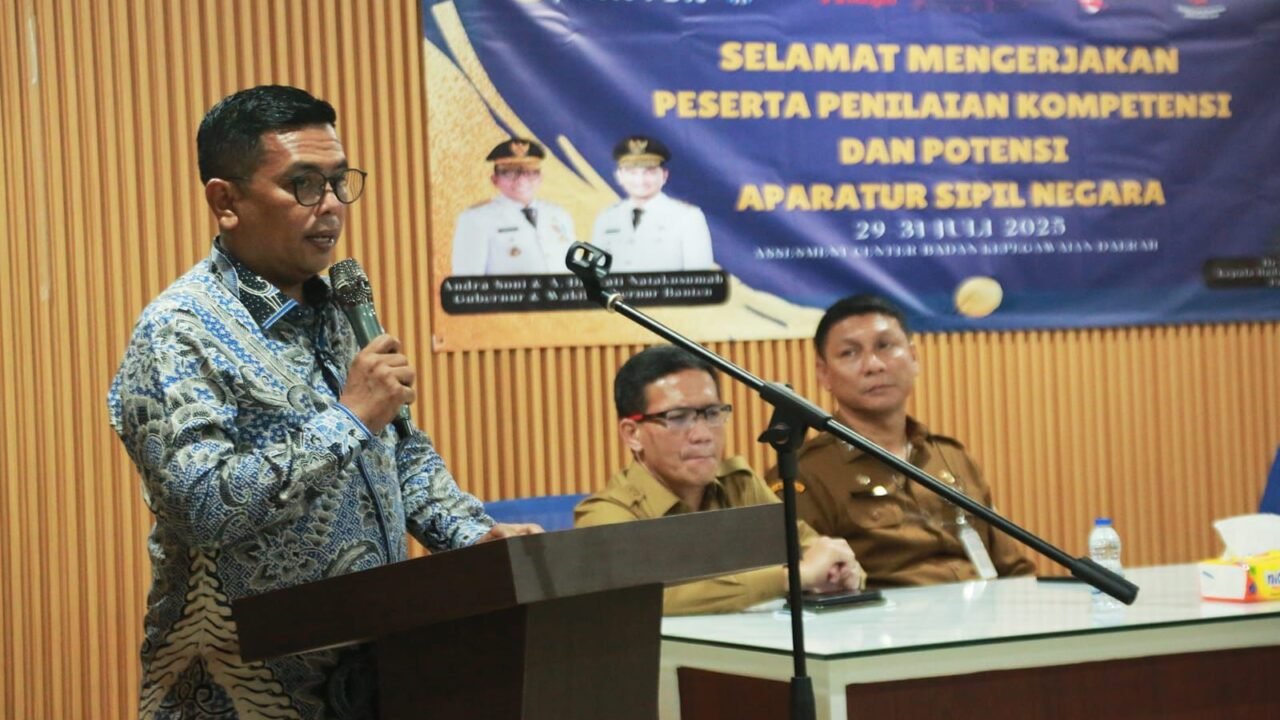 Asesmen ASN Akan Menjadi Dasar Promosi Dan Mutasi Di Banten