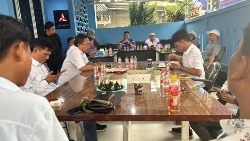 Bappeda Tangerang Utara Kunjungi Kantor DPC Demokrat Kabupaten Tangerang