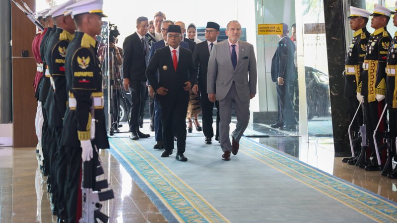 Gubernur Banten Andra Soni Dampingi Mendag Sambut Presiden Peru Dina Boluarte