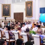 Presiden Prabowo Gelar Silaturahmi dengan Tokoh Lintas Agama, Pimpinan Parpol, dan Serikat Buruh di Istana Negara