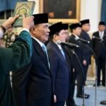 Presiden Prabowo Lantik Dua Menteri dan Tiga Wakil Menteri Kabinet Merah Putih
