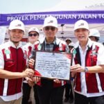 Tinjau Proyek Jalan Tol Harbour Road II, Menko AHY: Solusi Mengurai Kemacetan, Memperlancar Arus Logistik