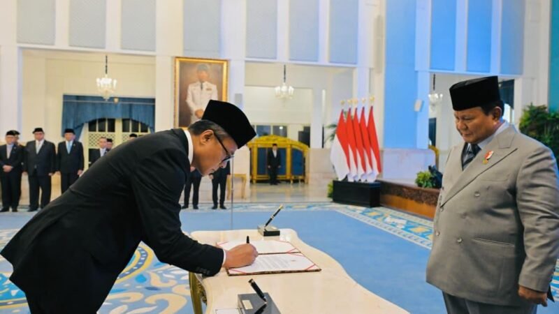 Langkah Reformasi BUMN: Presiden Prabowo Lantik Kepala dan Wakil Kepala Badan Pengaturan Badan Usaha Milik Negara