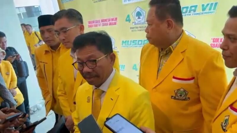 HATTRICK, SACHRUDIN PIMPIN GOLKAR TANGERANG