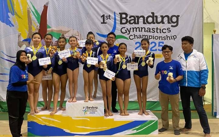Gymnastics Club Gondol 96 Medali di Bandung Gymnastics Championship 2025