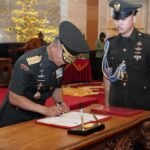 Kasum TNI Pimpin Sertijab Asintel Panglima TNI dan Aster Panglima TNI   
