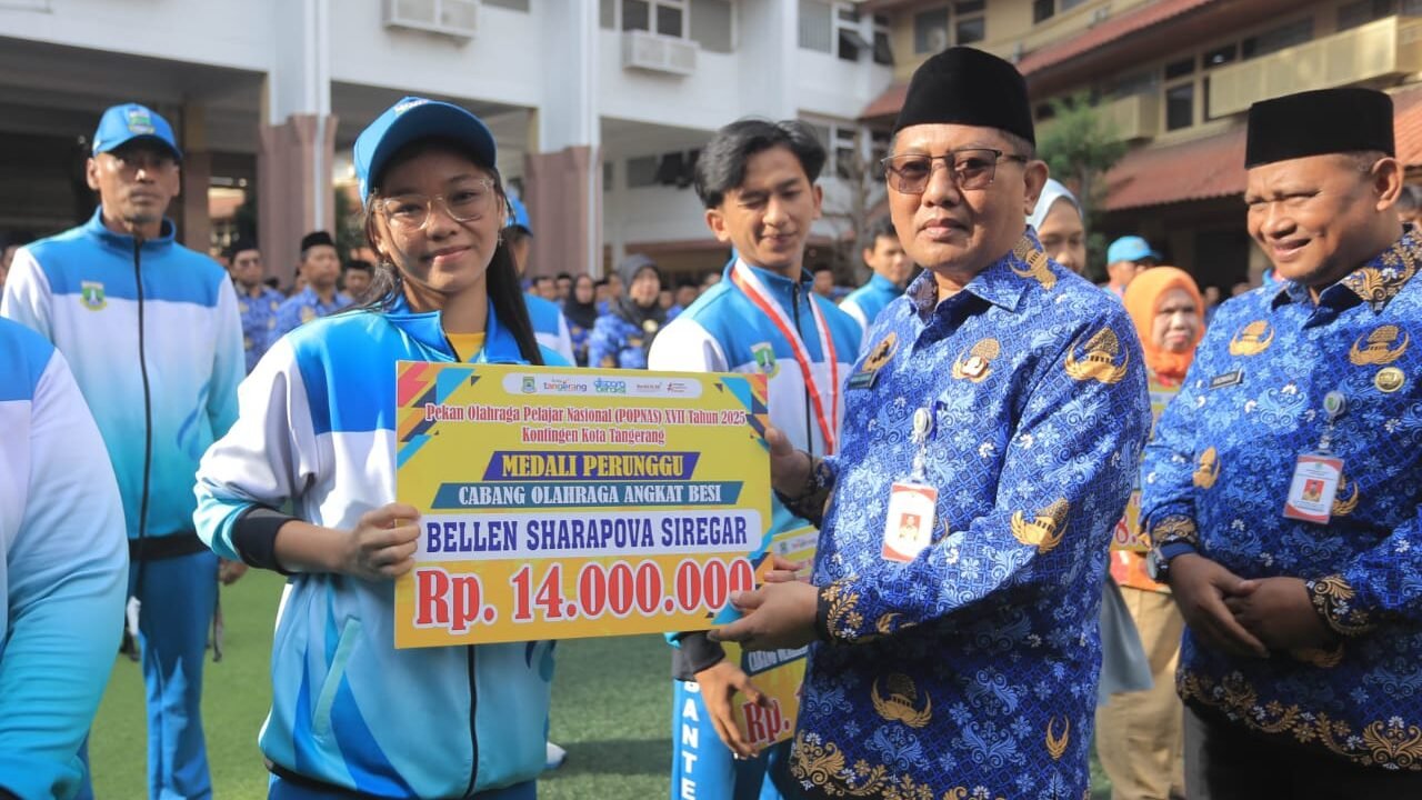 Bonus Rp 221,5 Juta untuk Atlet dan Pelatih POPNAS