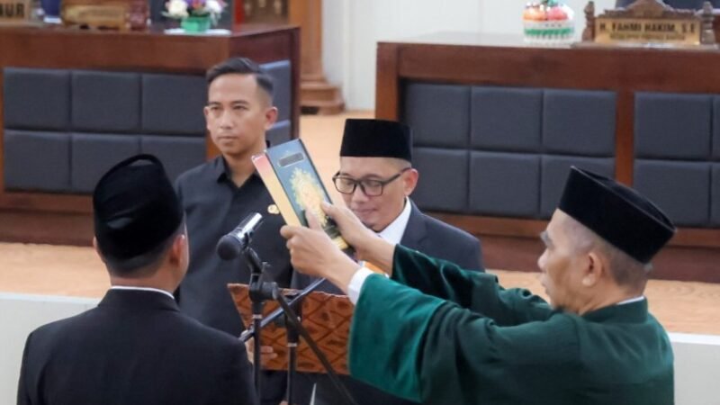 Gubernur Andra Soni Hadiri Paripurna PAW DPRD Banten di KP3B