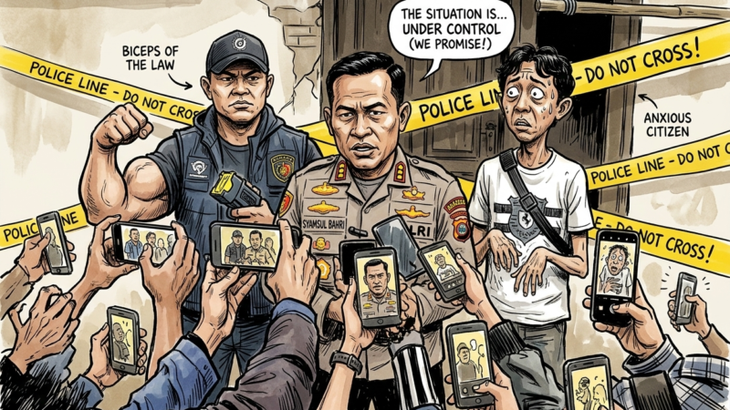 Motif Tukang Cilok di Bunuh di Cikupa Tangerang