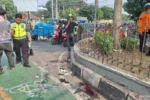 Di duga Rem Blong Truk Trabas Belasan Motor di Bekasi