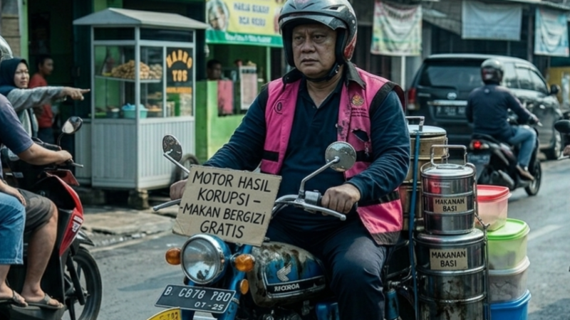 Dadan gembul Mark Up Motor Listrik BGN Sampai 1 T