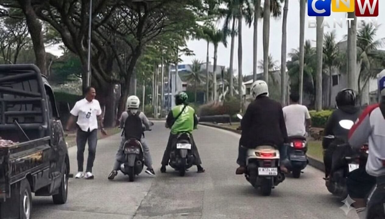 Brimob Baku Tembak Dengan Dua Pencuri Motor di Citra Raya